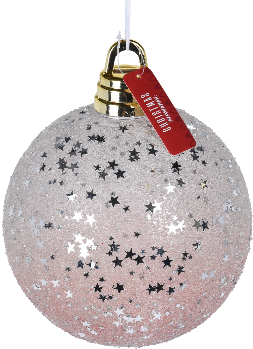 Ялинкова куля Christmas Decoration 20 см (CAA724990_stars)