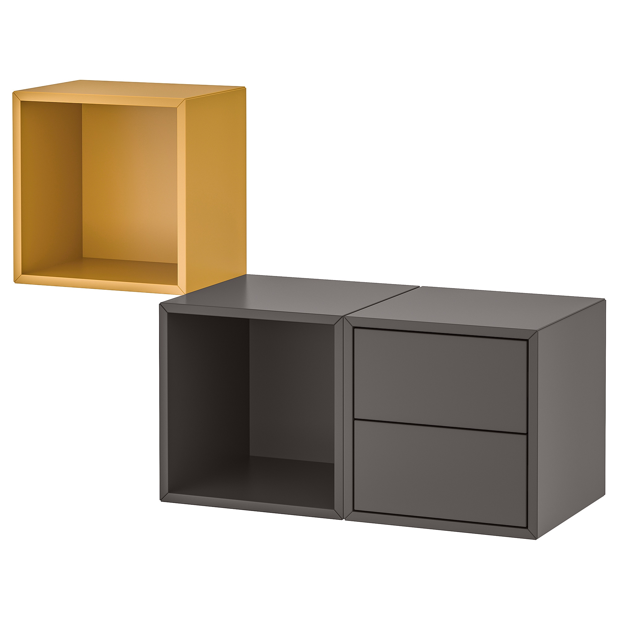 

Комбинация для хранения IKEA ЭКЕТ золотисто-коричневый 993.363.86