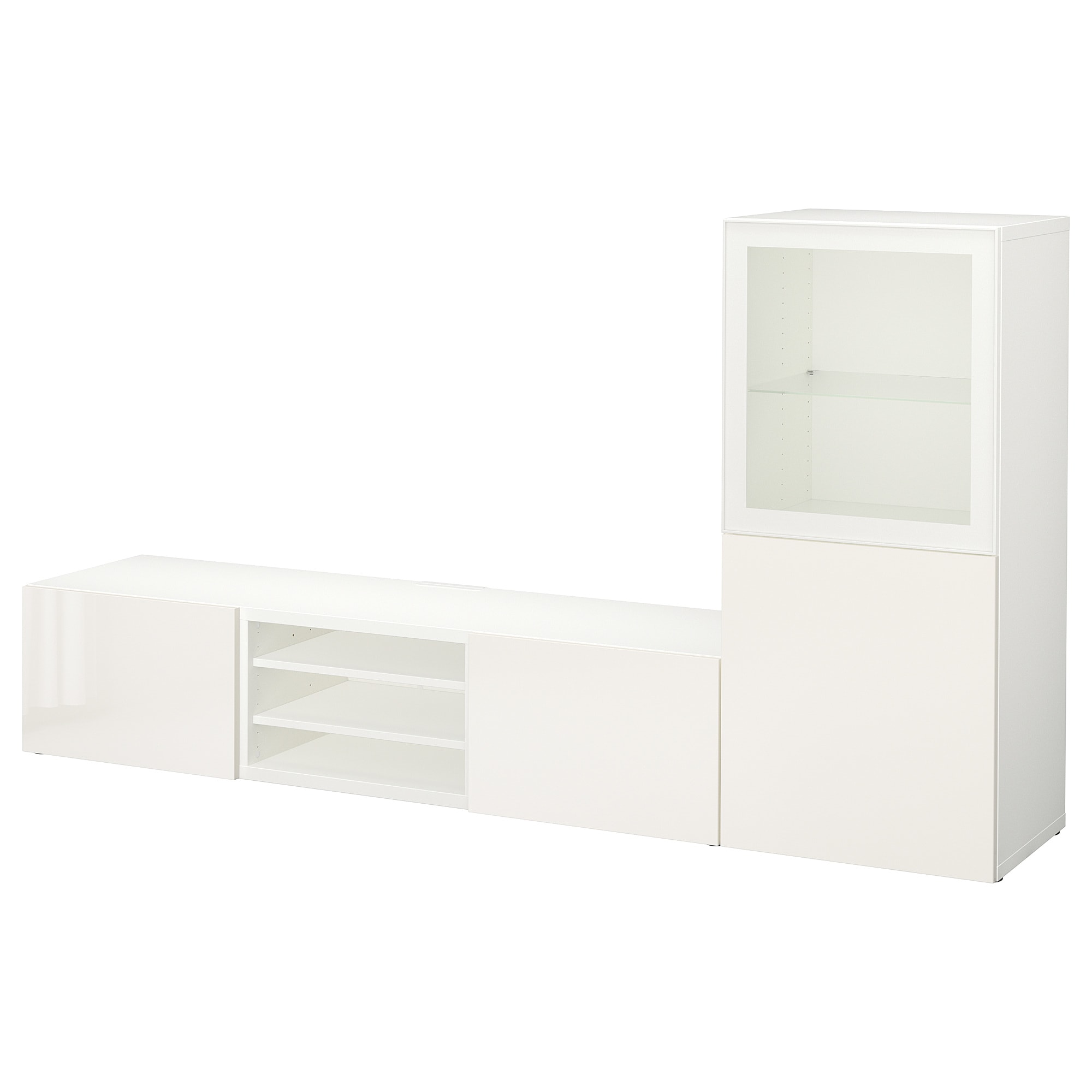 

Шкаф для ТВ IKEA БЕСТО белый 193.304.87