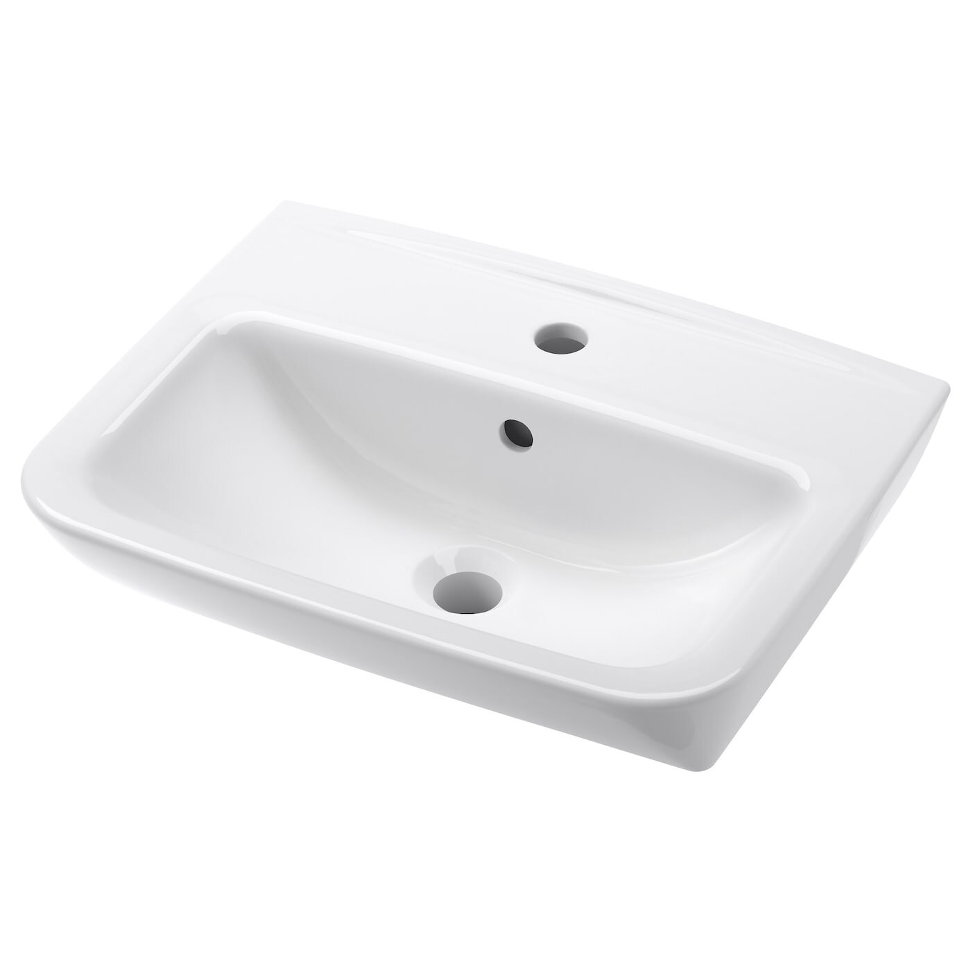 

Одинарная раковина IKEA ТИНГЕН белый 202.976.27