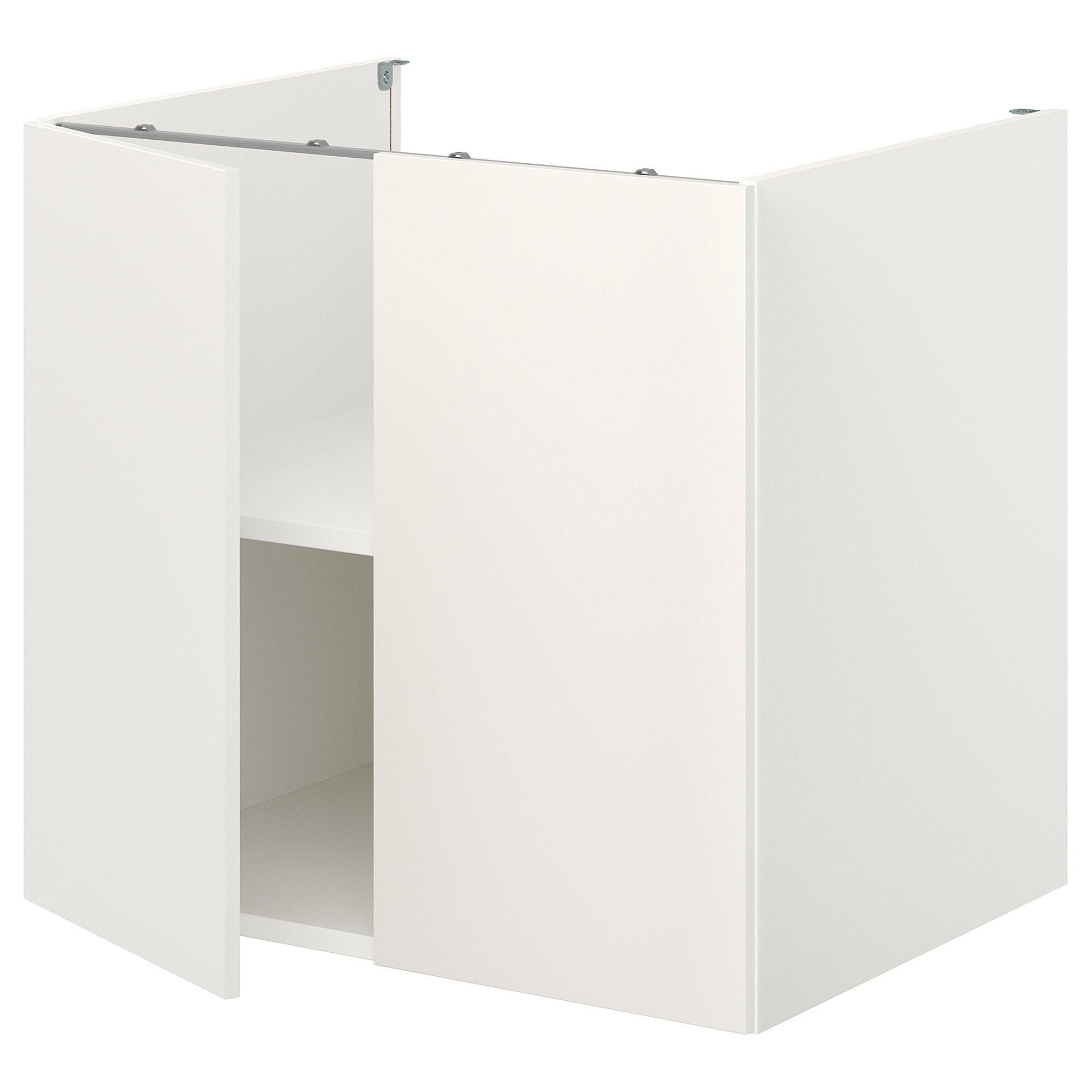 

Тумба с полкой / дверцей IKEA ENHET белый 093.210.06