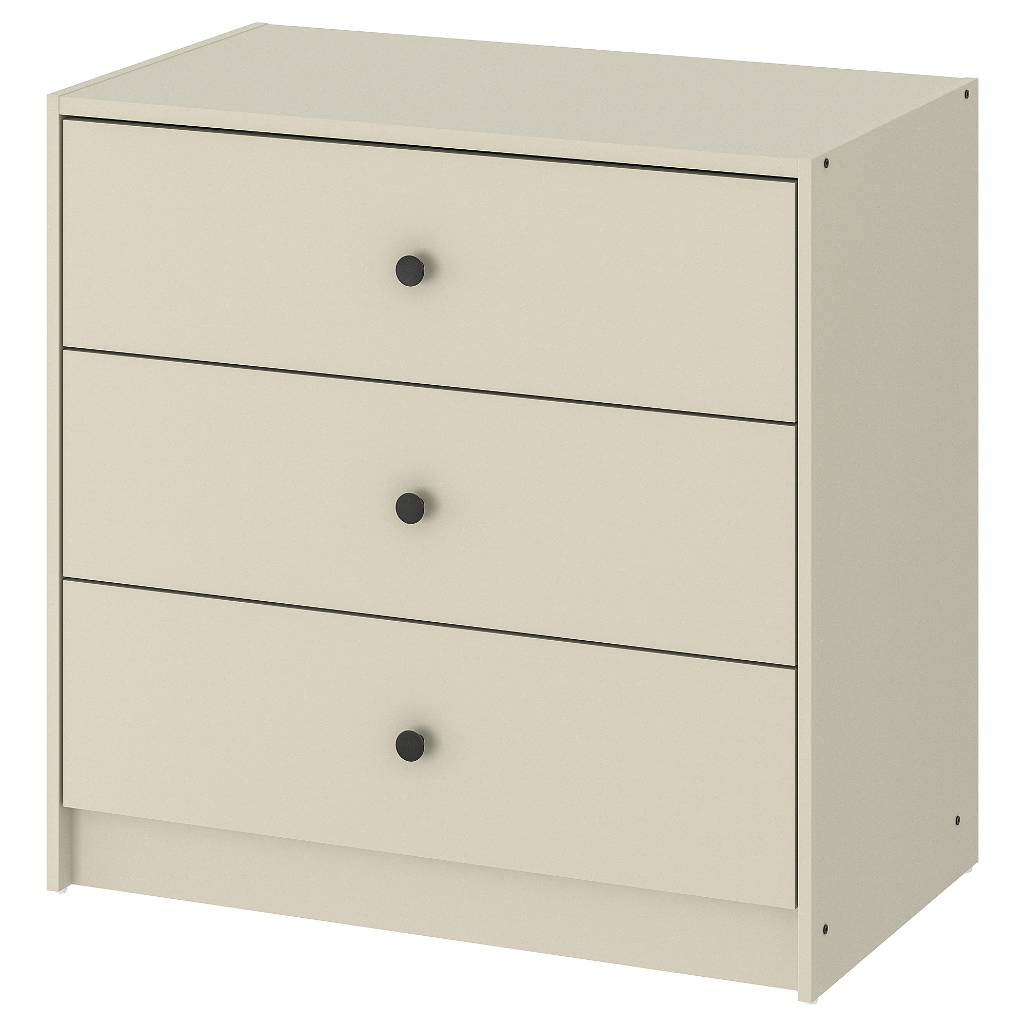 

Комод с 3 ящиками IKEA GURSKEN светло-бежевый 004.863.27