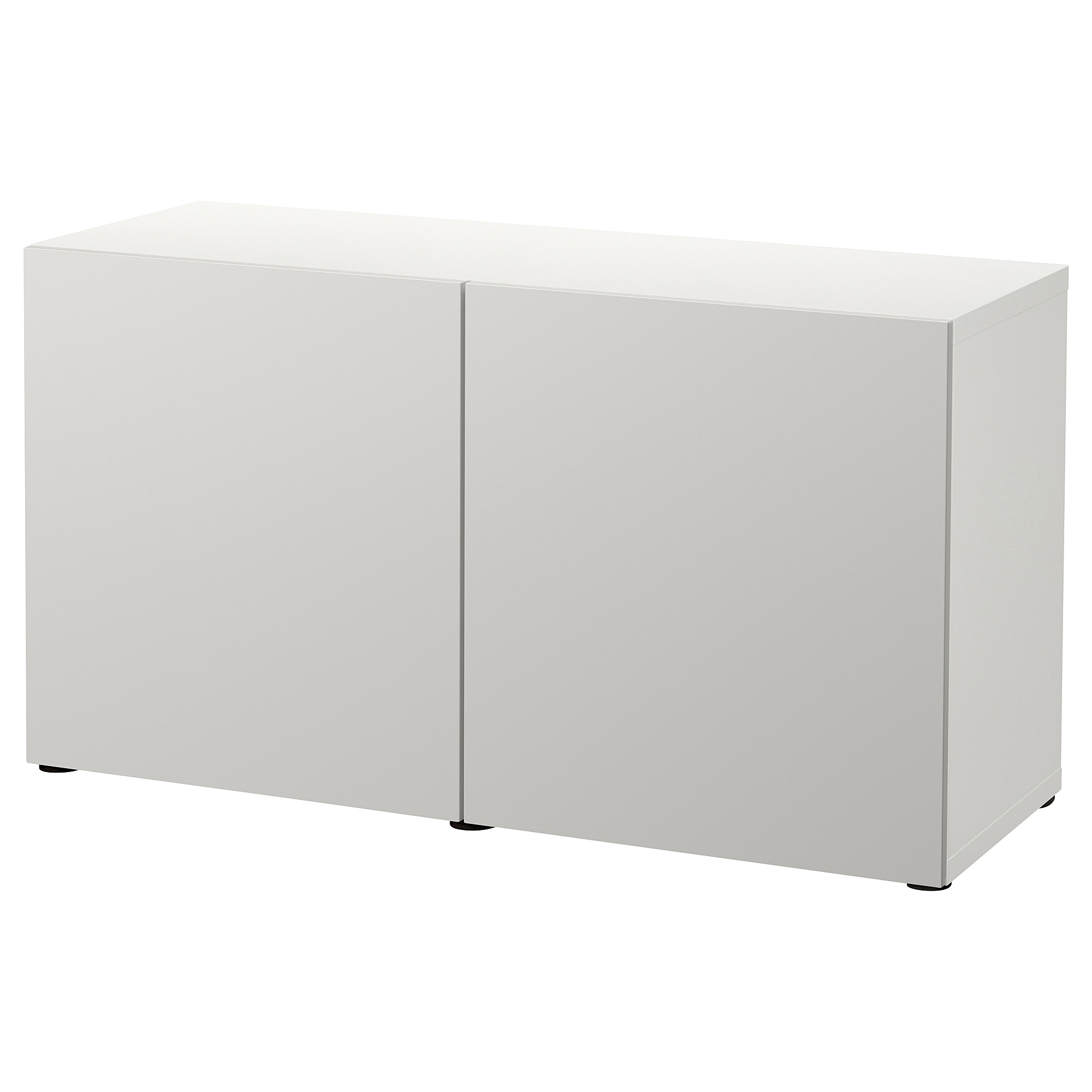 

Комбинация для хранения с дверцами IKEA БЕСТО белый 893.245.29
