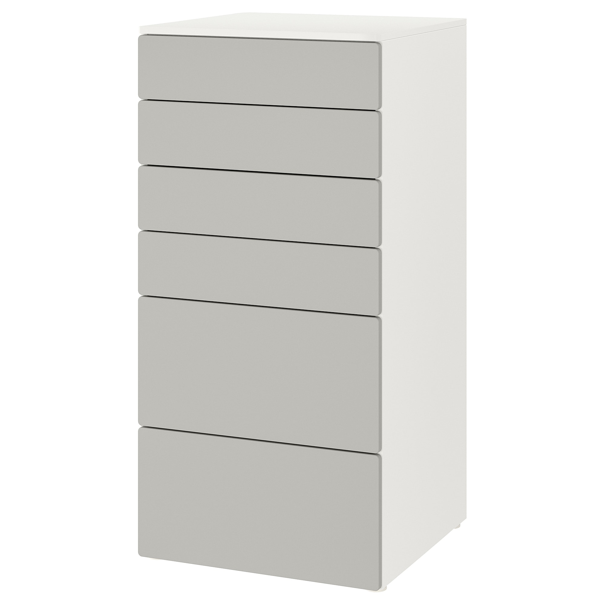 

Комод с 6 ящиками IKEA СМОСТАД / ОПХУС белый 293.877.27