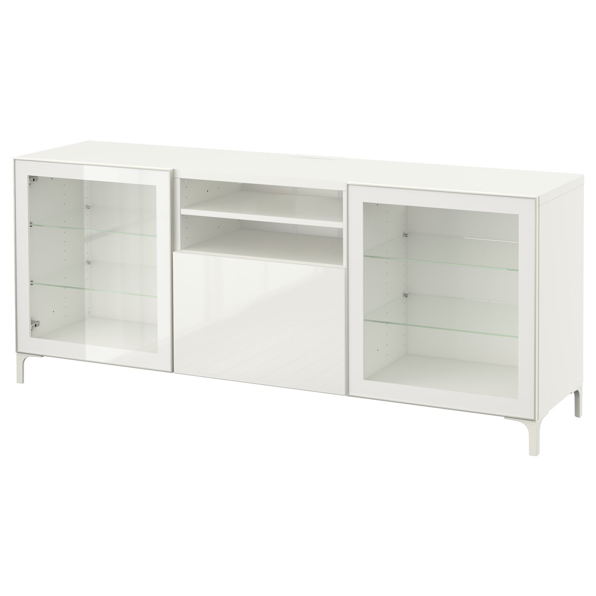 

Тумба для ТВ с ящиками IKEA БЕСТО белый 991.941.22
