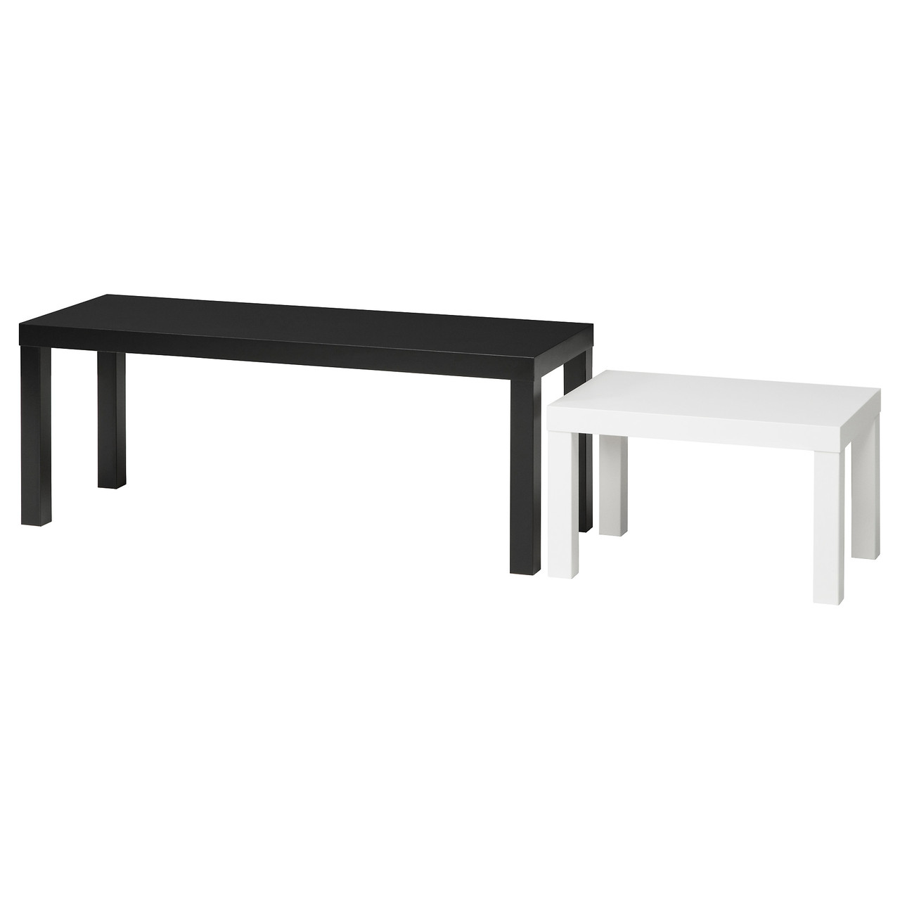 

Комплект столов IKEA ЛАКК черный 403.492.63