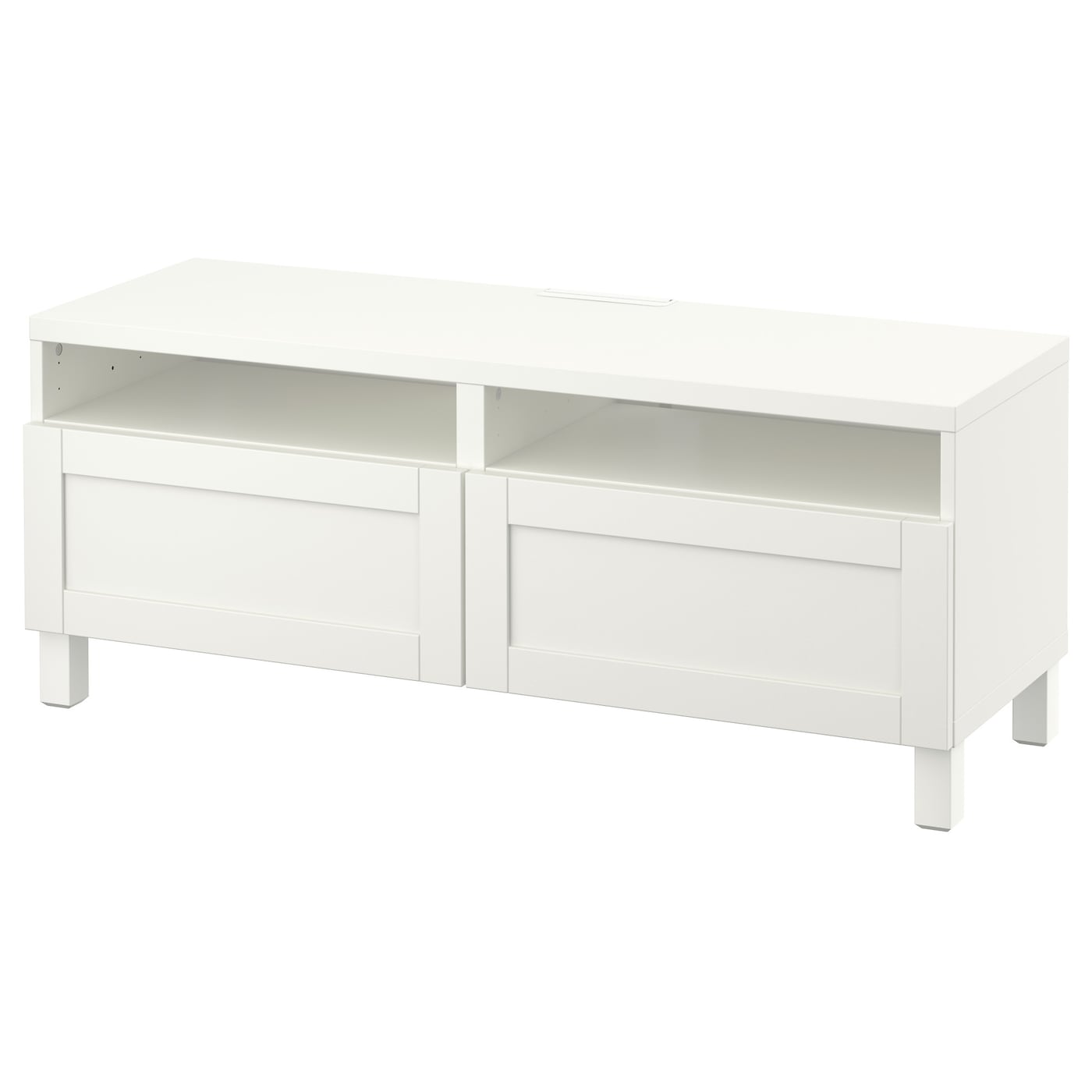 

Тумба для ТВ с ящиками IKEA БЕСТО ханвикен белый 691.882.12