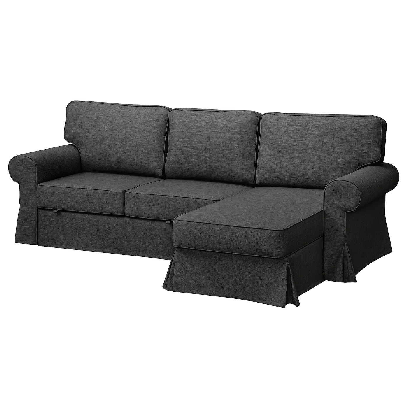 

2-местный диван-кровать IKEA EVERTSBERG с шезлонгом с кладовкой 004.763.33