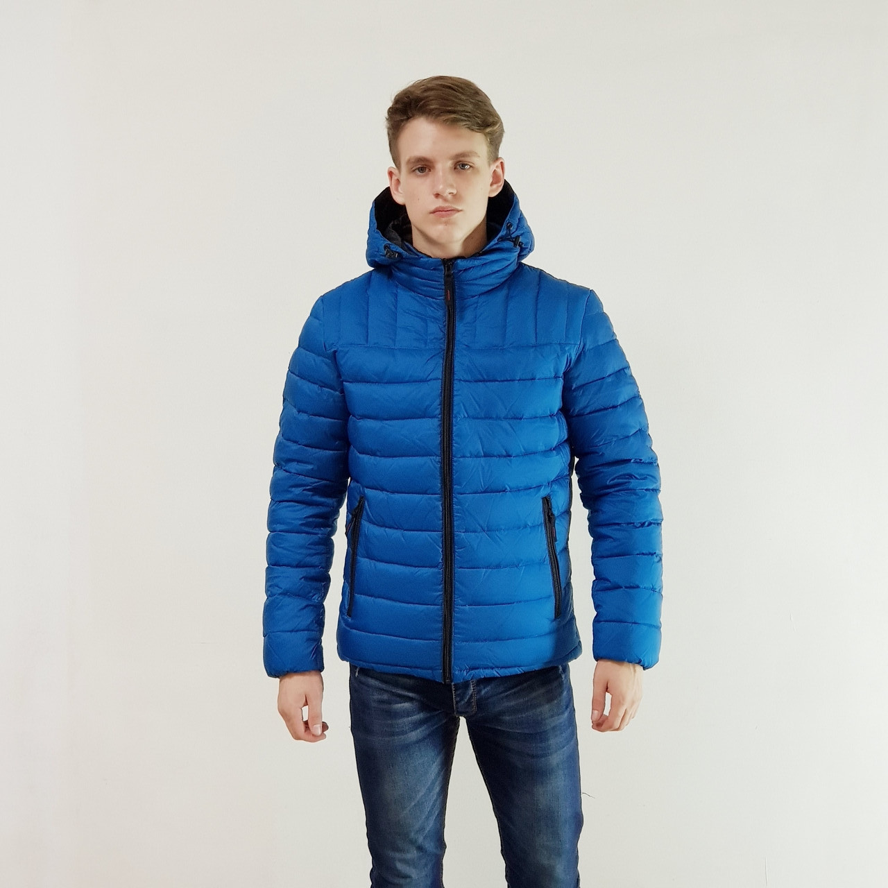 

Пуховик Snowimage  голубой 110-3338, Пуховик Snowimage 46 голубой 110-3338