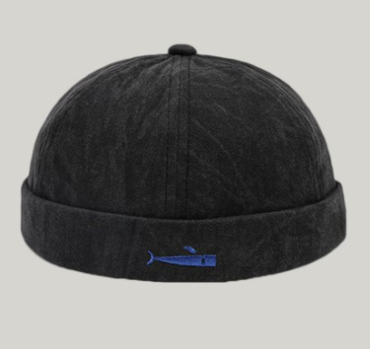 

Кепка без козырька Jsstore С Китом 56-59 см Черная