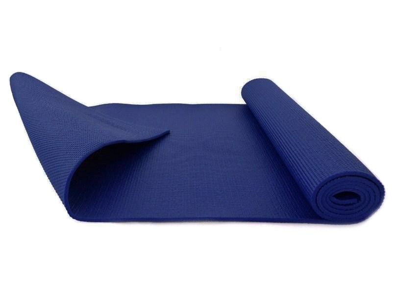 

Йогамат, коврик для йоги и фитнеса | 173 x 61 см | Black Blue