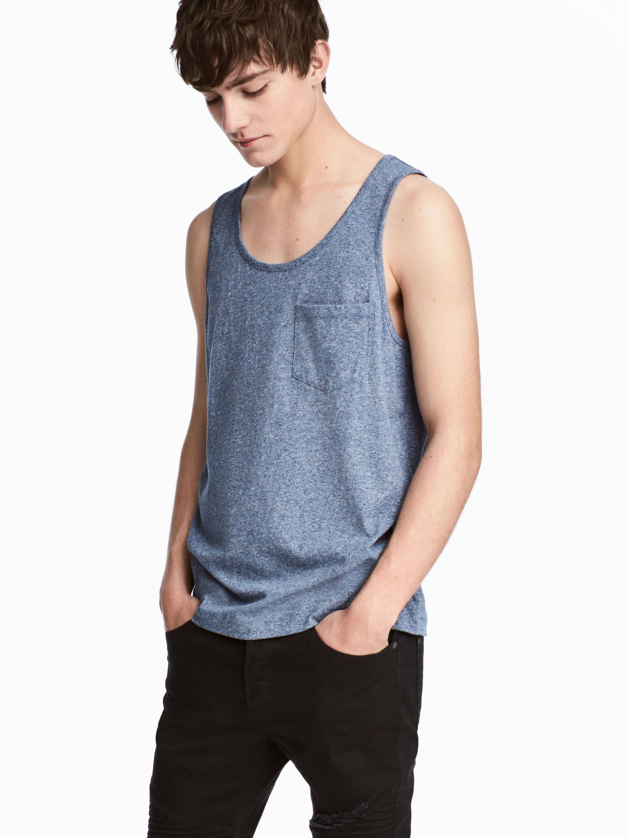 

Майка H&M 4432626-ACXD XL Синяя