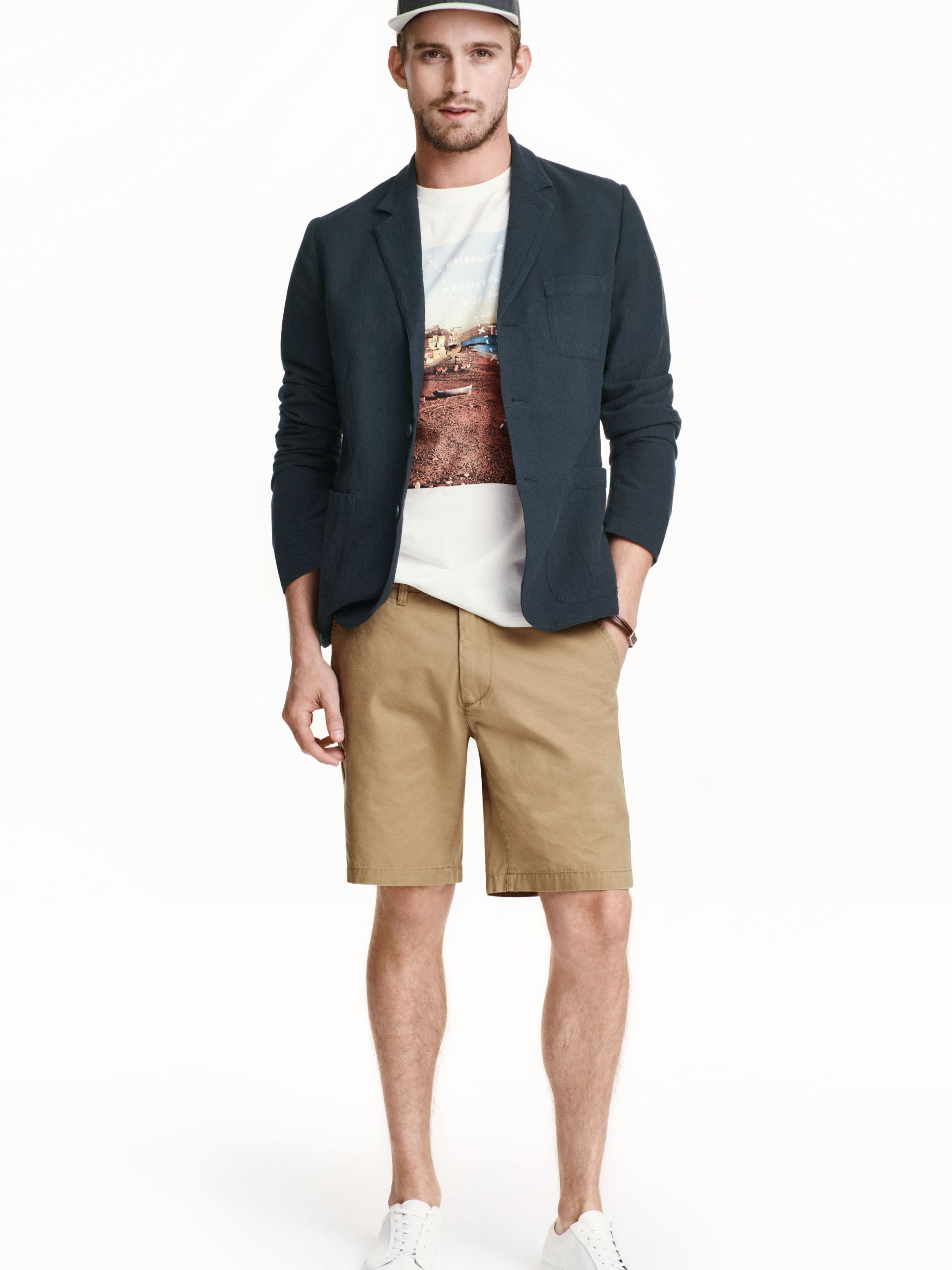 

Шорты H&M 3668598-ACWQ 31 Светло-коричневые