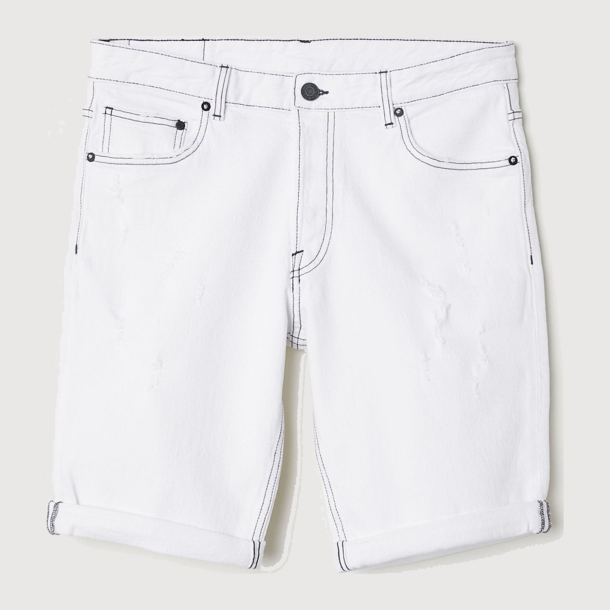 

Шорты джинсовые H&M 5853557-ACTS 36 Белые
