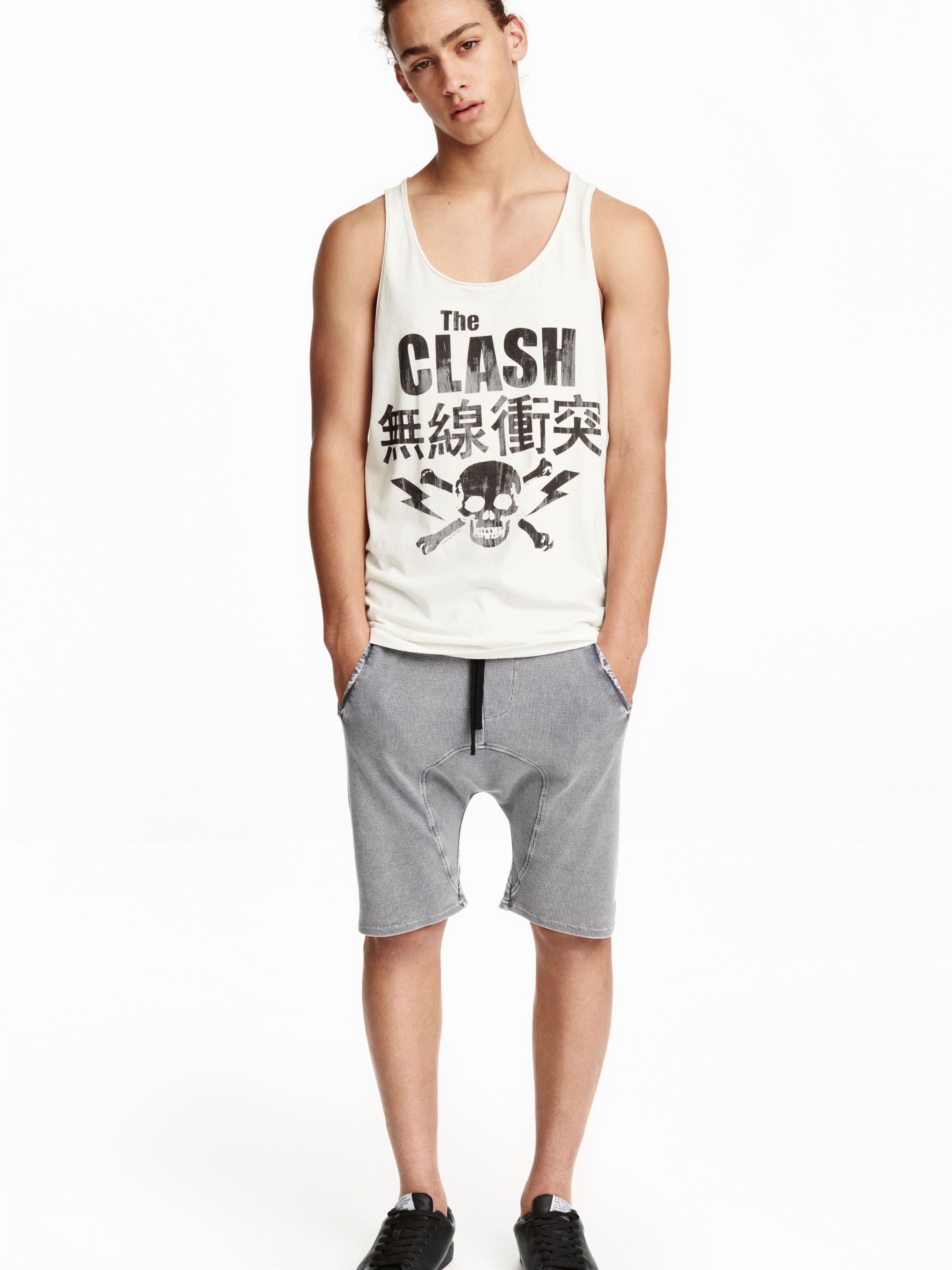 

Шорты джинсовые H&M 4005493-ABKU L Серые