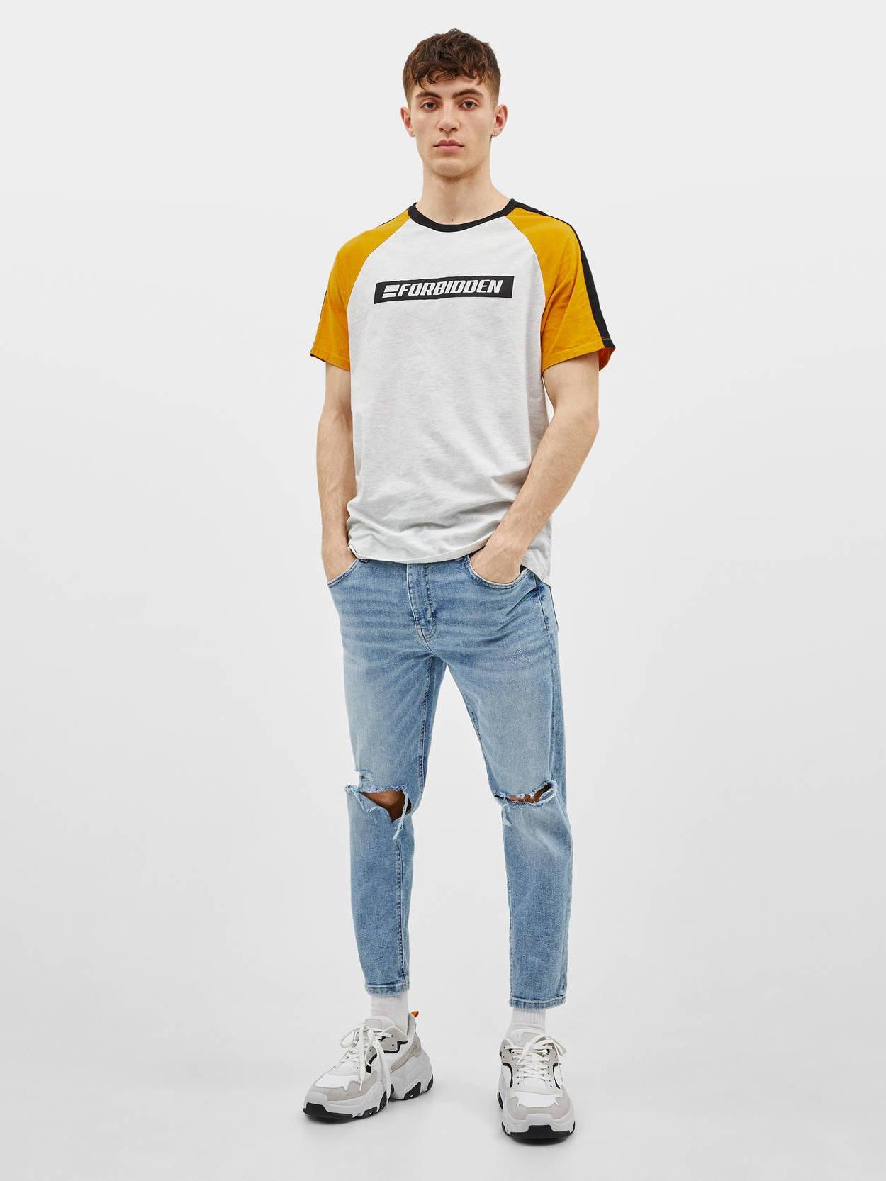 

Джинсы Bershka 0262/251/433-ACWX 36 Светло-синие