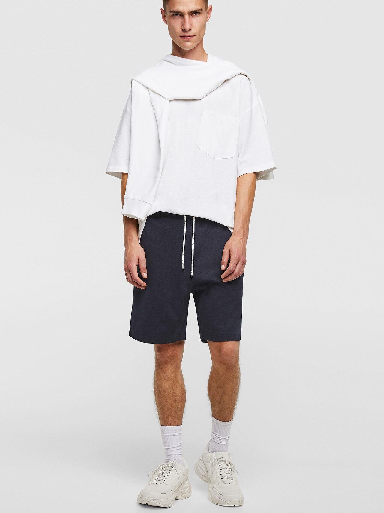 

Шорты Zara 0706/392/401-AAQJ L Темно-синие