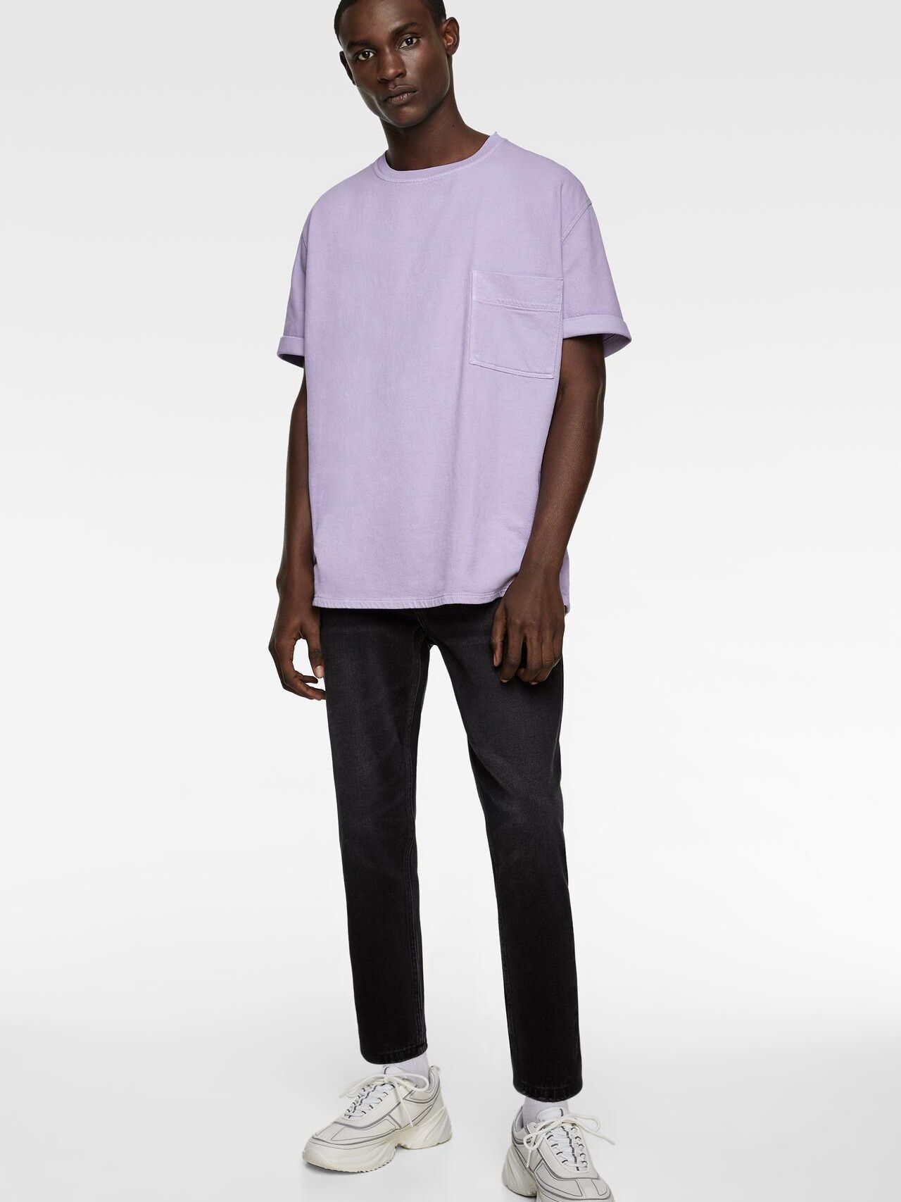 

Футболка Zara 6917/310/629-ACXE S Сиреневая