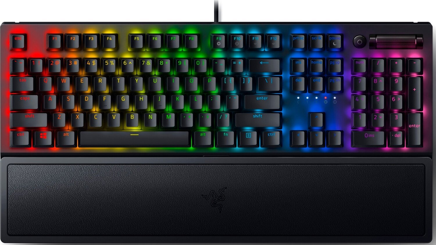 

Игровая клавиатура Razer BlackWidow V3 Green Switch USB Black (RZ03-03540800-R3R1)