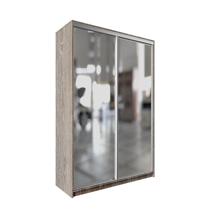 

Шкаф-купе ДЕКОР SM01 Зеркало 240 x 170 x 60 см двухдверный Дуб сонома трюфель