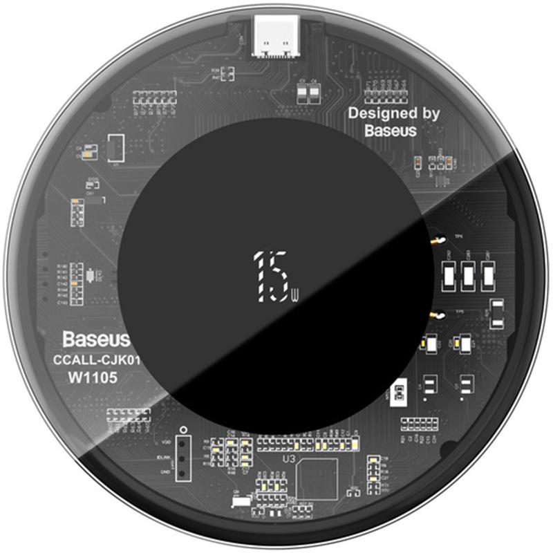 

БЗУ Baseus 15W Simple (WXJK-BA02) Transparent