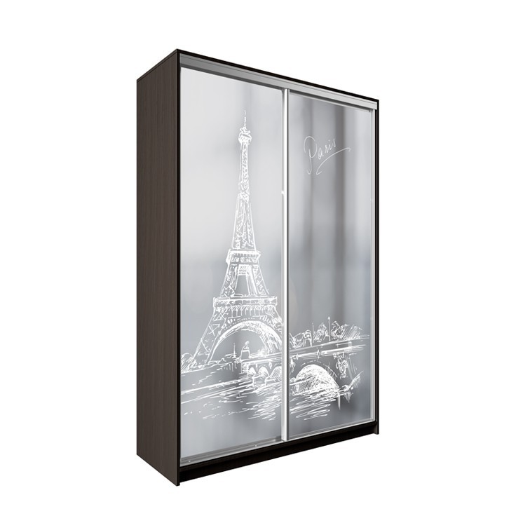 

Шкаф-купе ДЕКОР SM01 Arht_1 Зеркало 240 x 170 x 60 см двухдверный Венге Магия
