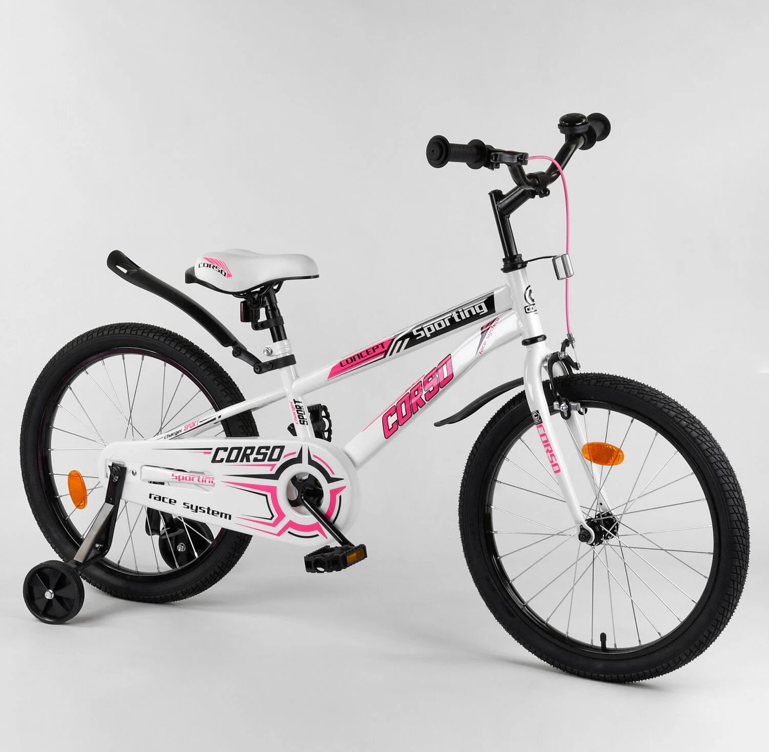 

Велосипед Corso 20" Sporting R-20836 White / Pink (R-20836)