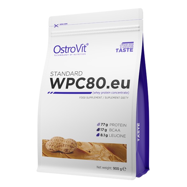

Протеин OstroVit Standard WPC80.eu 900 г Арахисовая паста