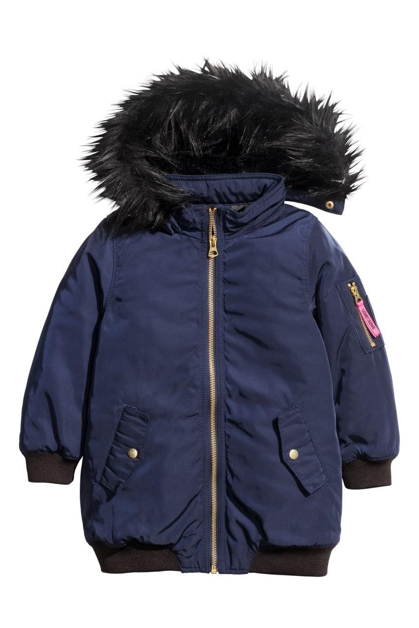 

Демисезонная куртка H&M 116 см Темно-синяя 513578