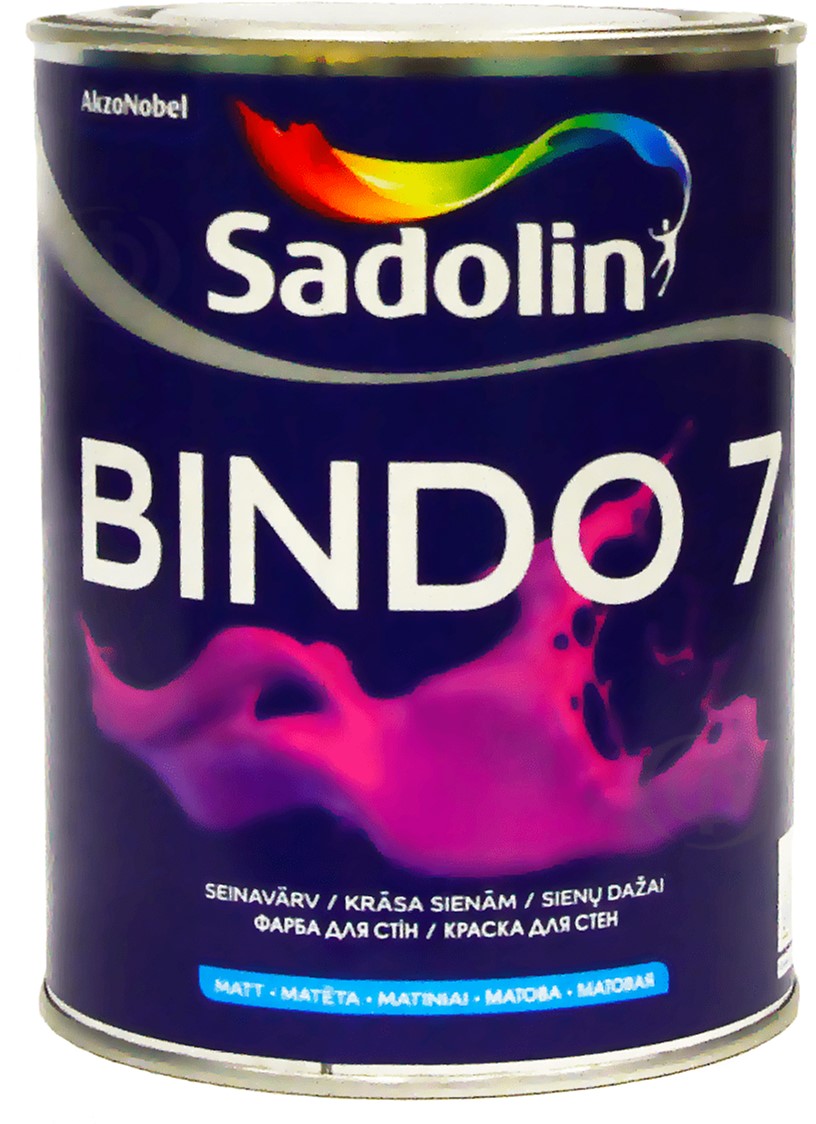 Bindo 7. Краска Bindo Sadolin. Садолин краска для потолка. Sadolin логотип. Sadolin краска отзывы.