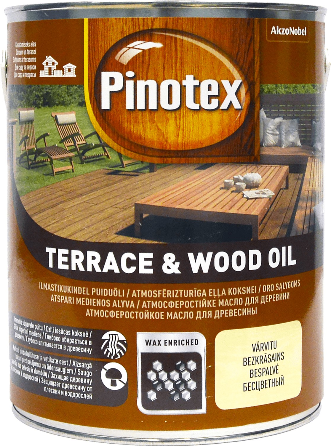 ROZETKA |  Pinotex Terrace & Wood Oil - матовое алкидное масло для .