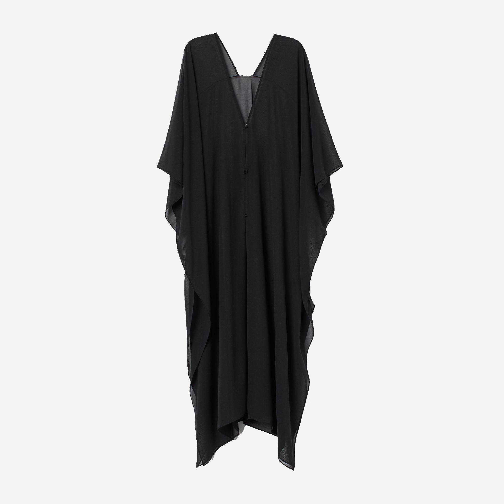 

Туника H&M 8463271-AAAD S/M Черная