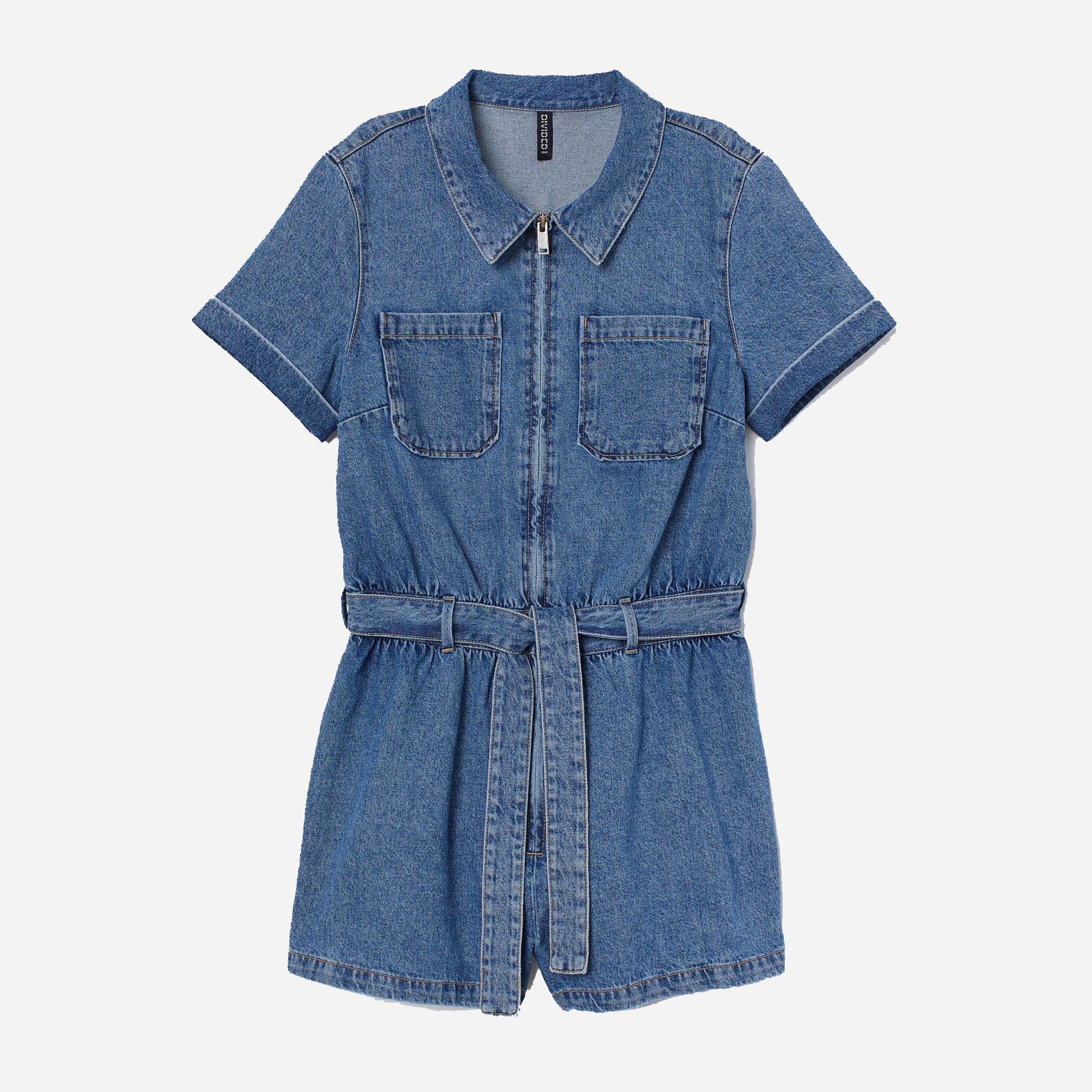 

Комбинезон джинсовый H&M 8312731-ACUT 32 Джинсовый
