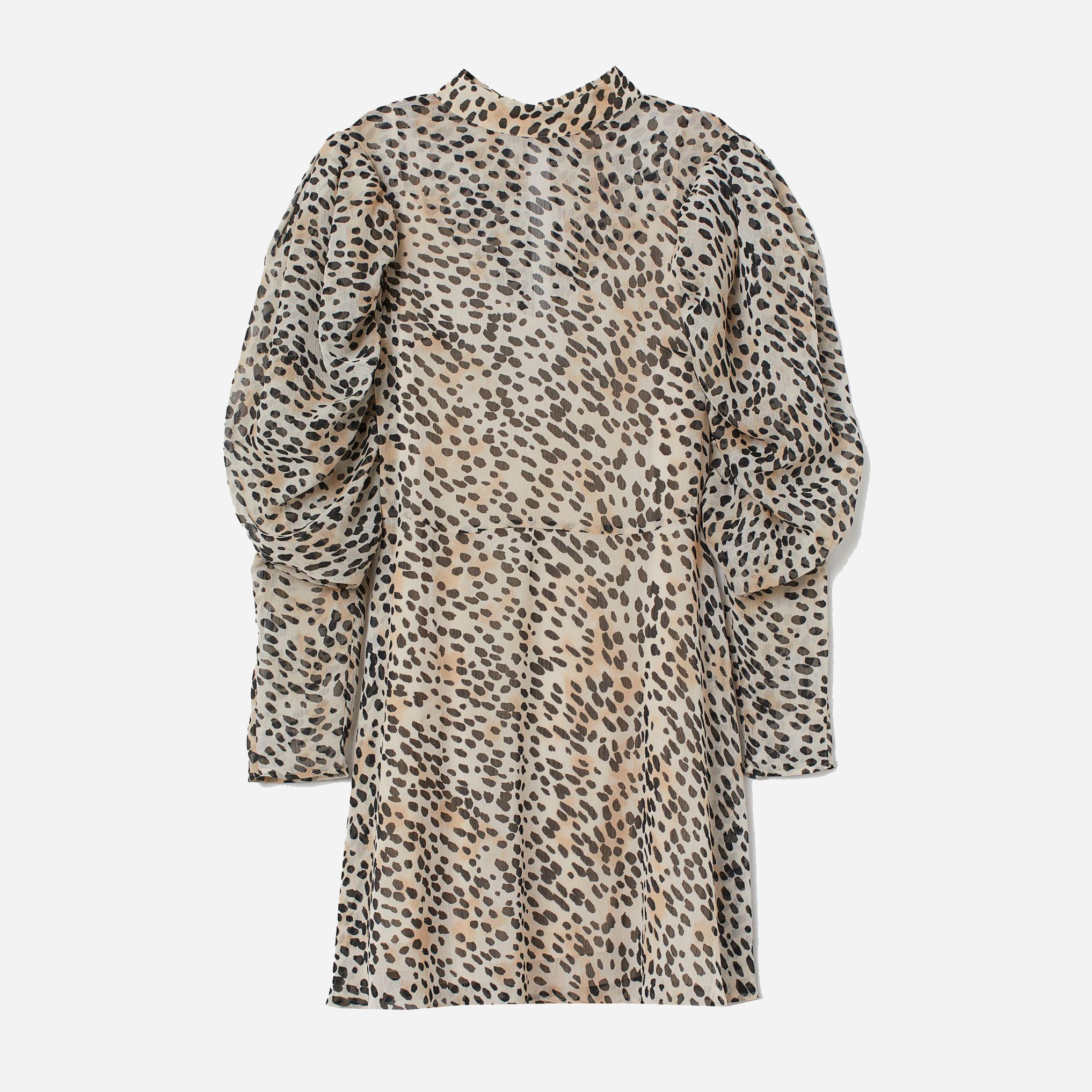 

Платье H&M 8259090-ABFP 36 Бежевое с черным