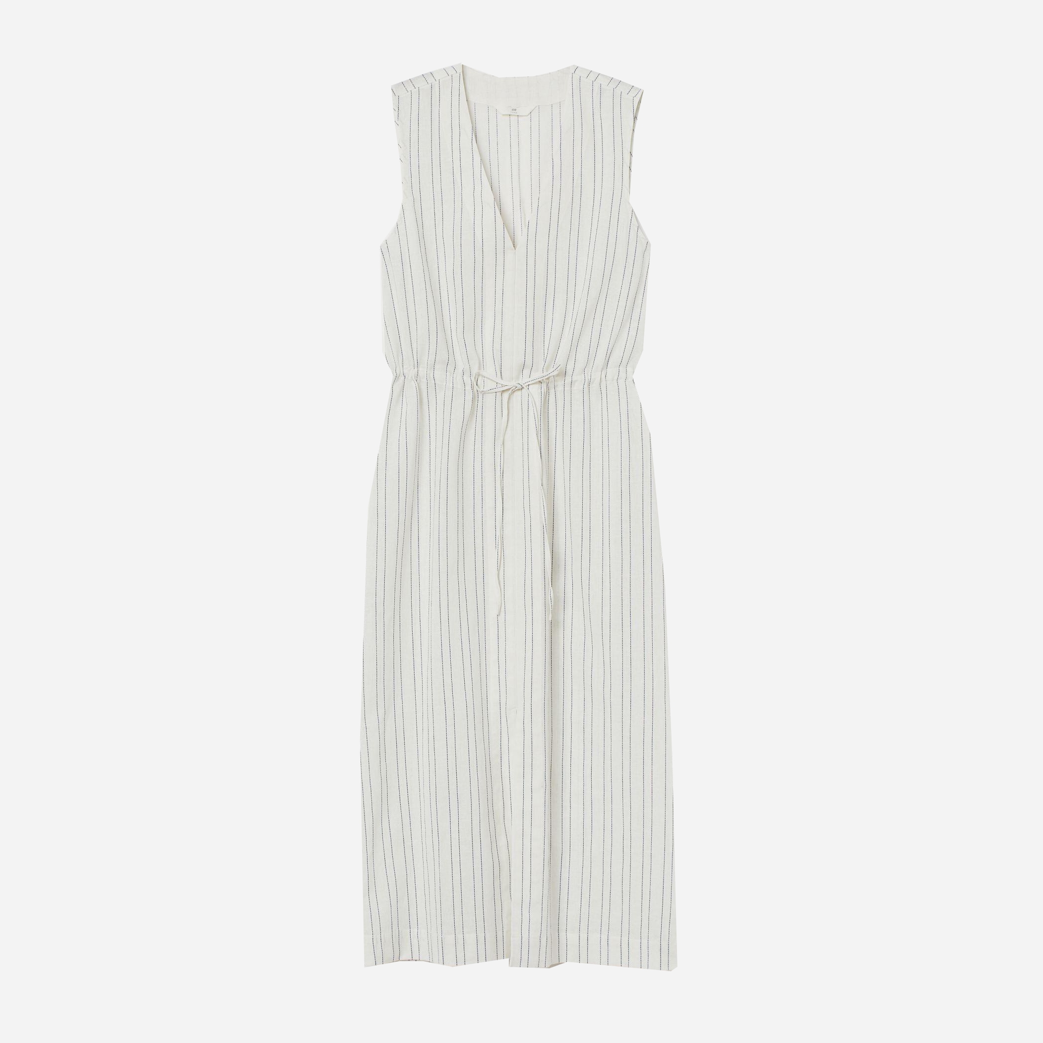 

Платье H&M 7697530-ACSF 34 Белое с синим