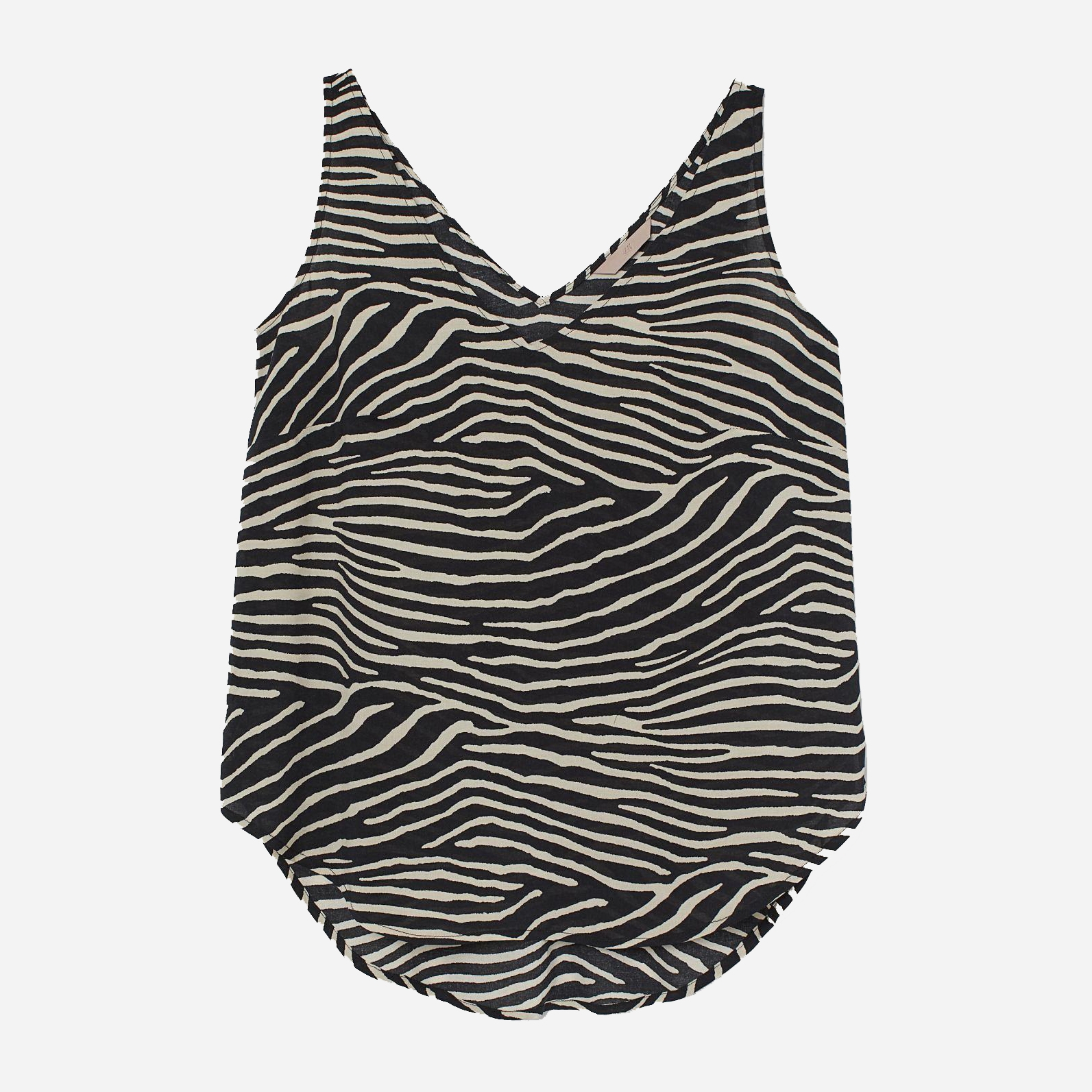 

Топ H&M 7645250-AEAI 2XL Бежевый с черным