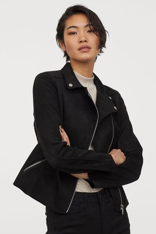 

Курточка H&M косуха M черная
