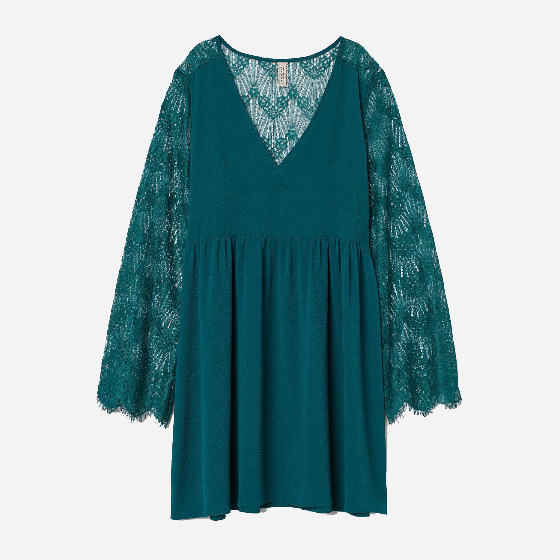 

Платье H&M 8029080-ACUW 34 Зеленое
