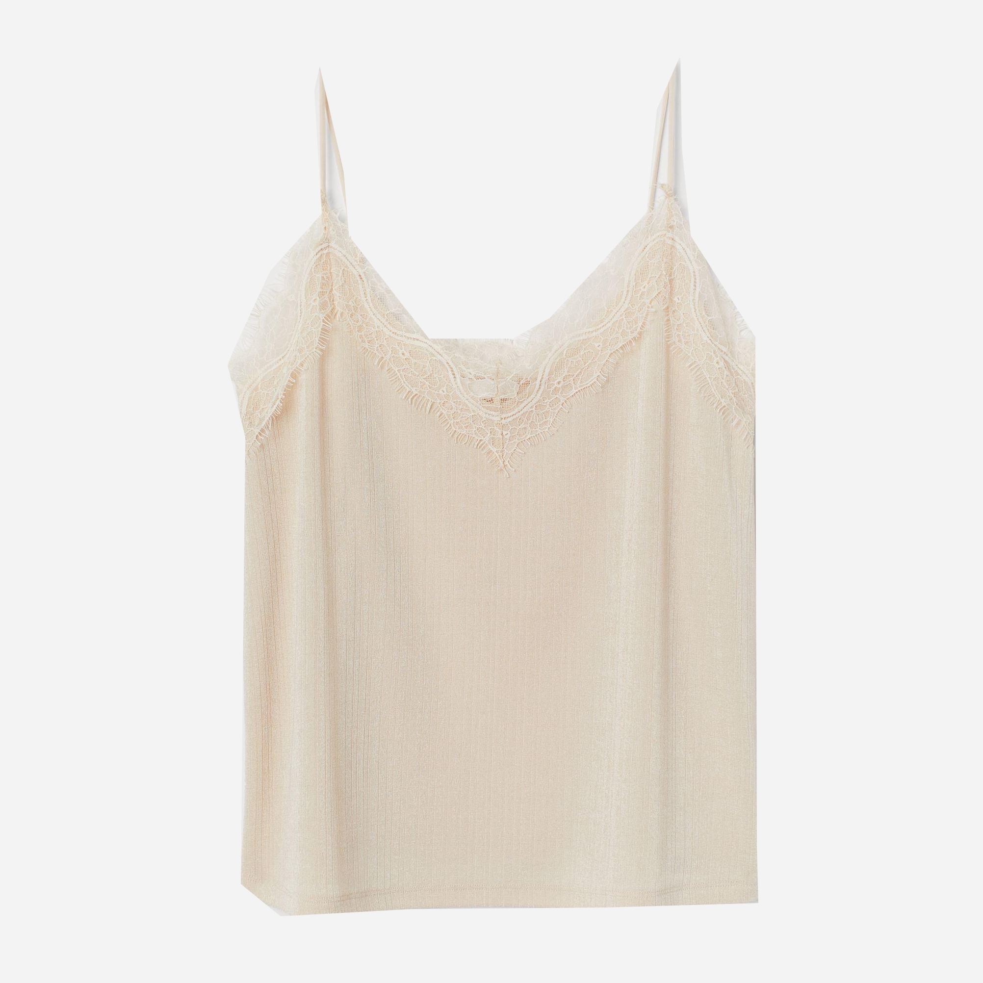 

Топ H&M 7954401-ACTQ M Бежевый