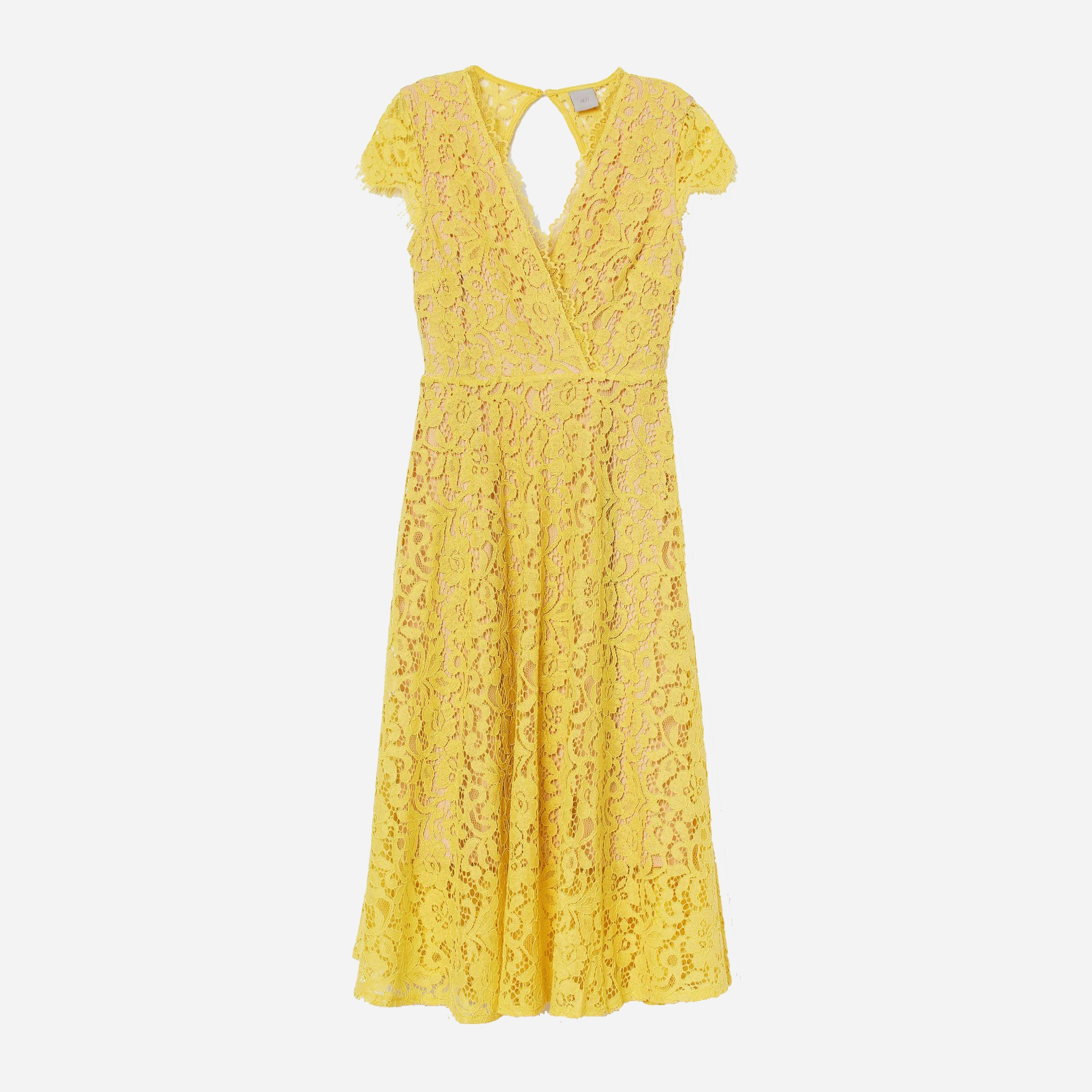 

Платье H&M 7558760-ACUU 34 Желтое