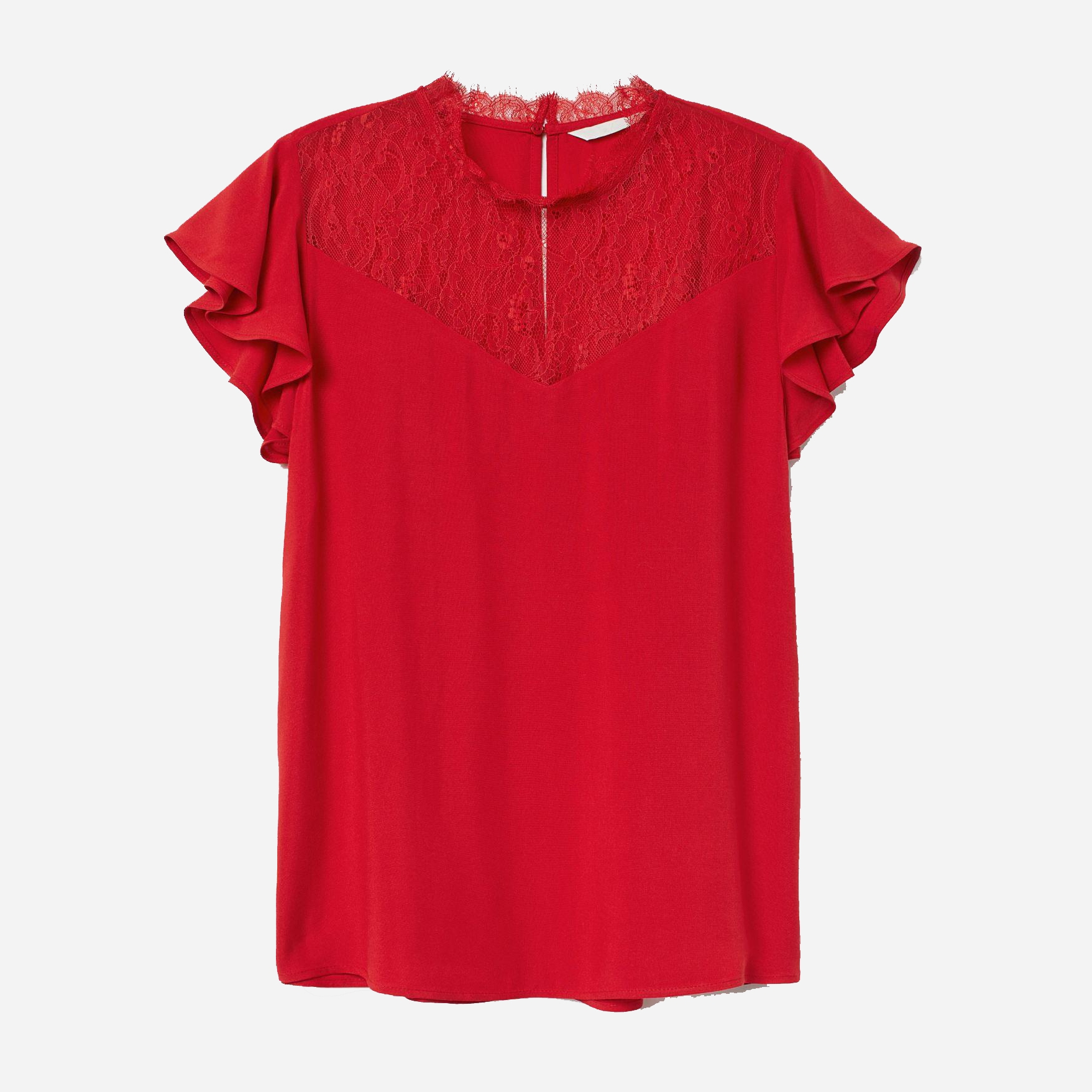 

Блузка H&M 7124258-ACVF 36 Красная