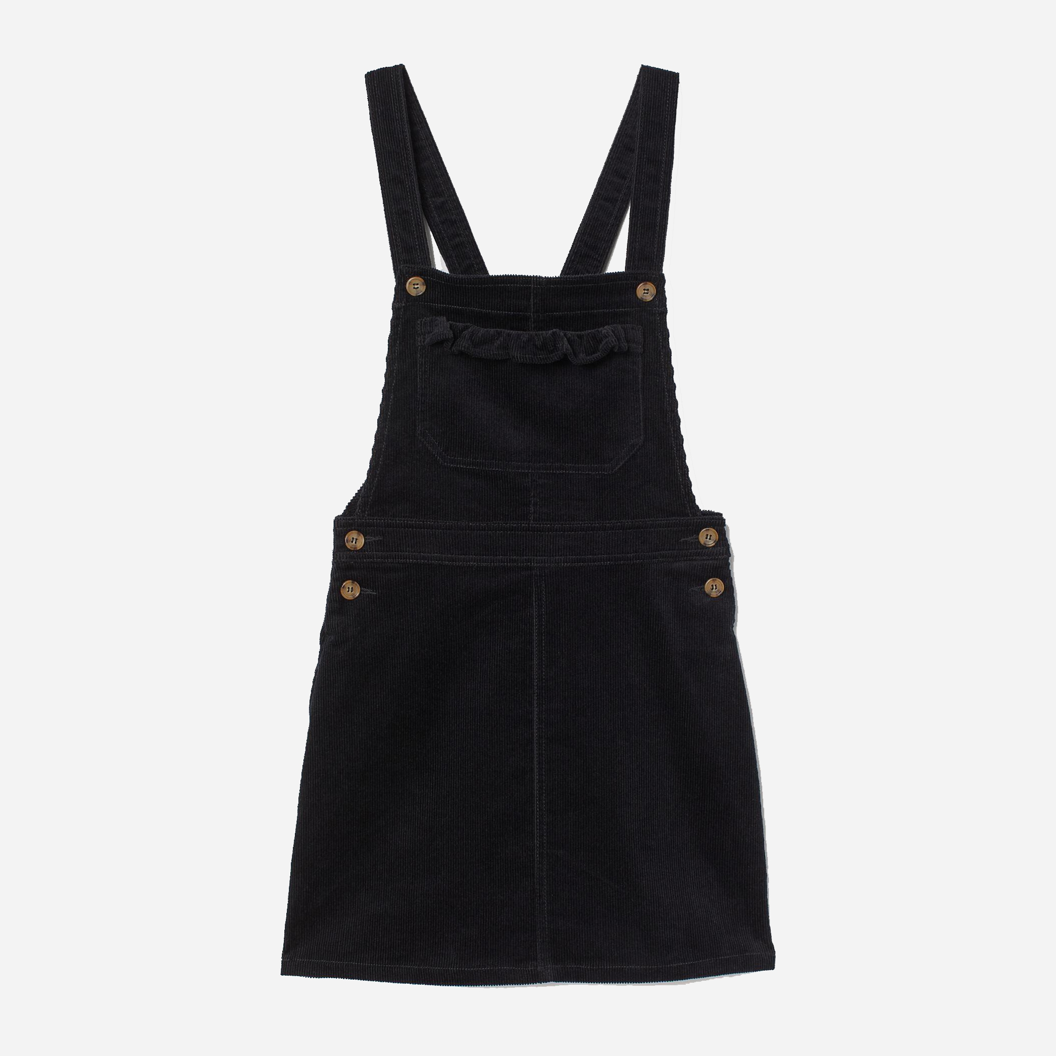 

Сарафан вельветовый H&M 7087700-AAAD 36 Черный