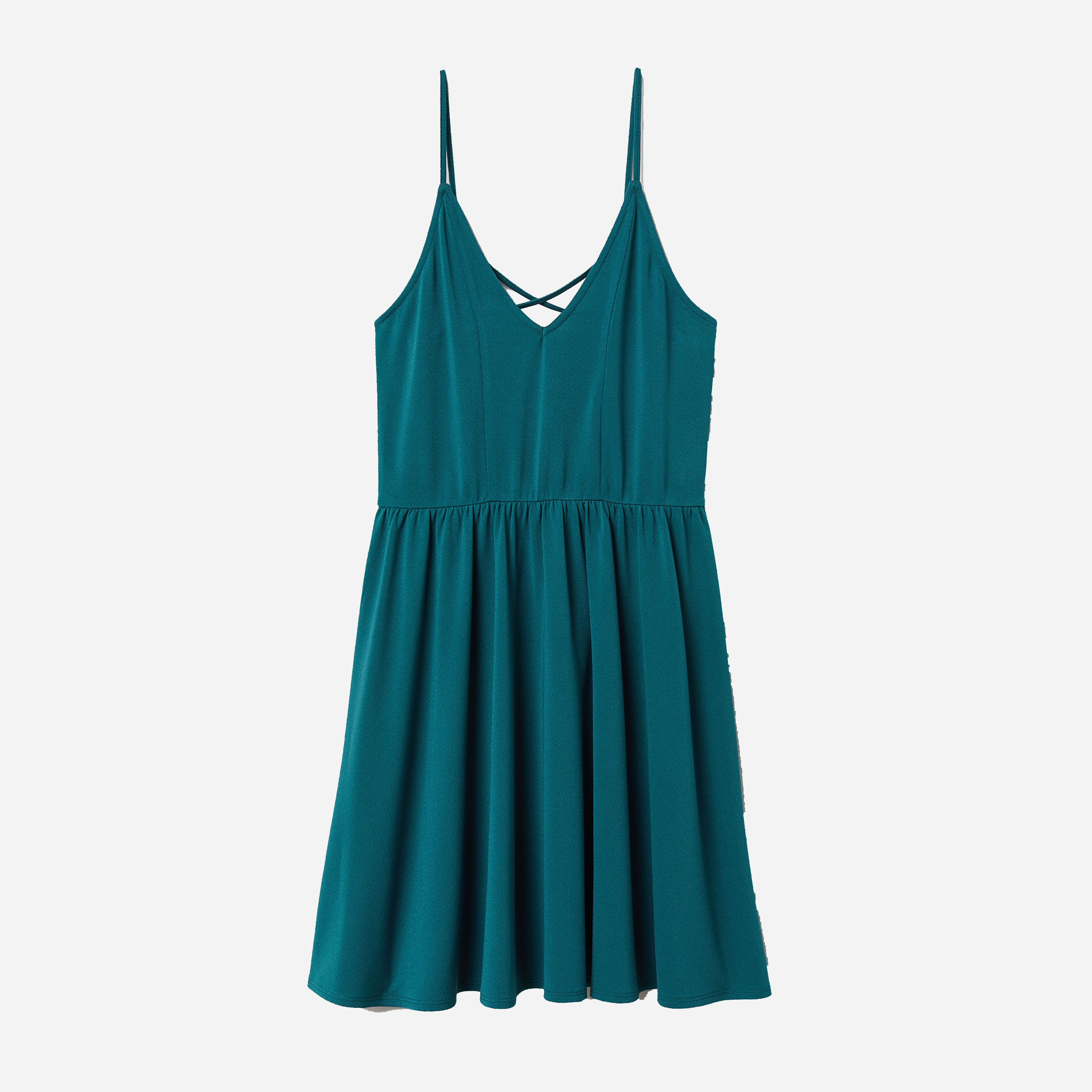 

Платье H&M 6730168-ACXJ S Темно-бирюзовое