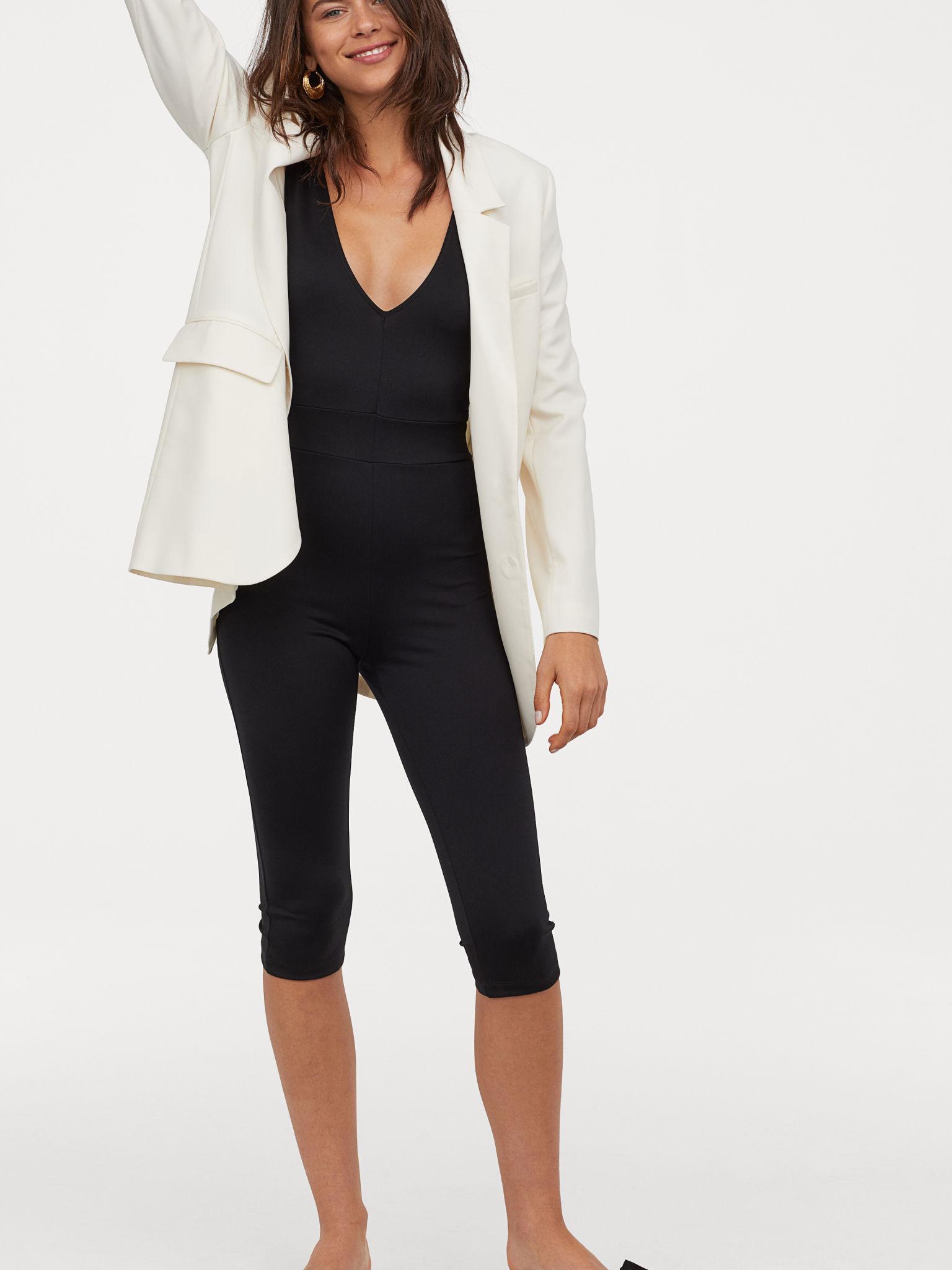 

Комбинезон H&M 7872259-AAAD XL Черный