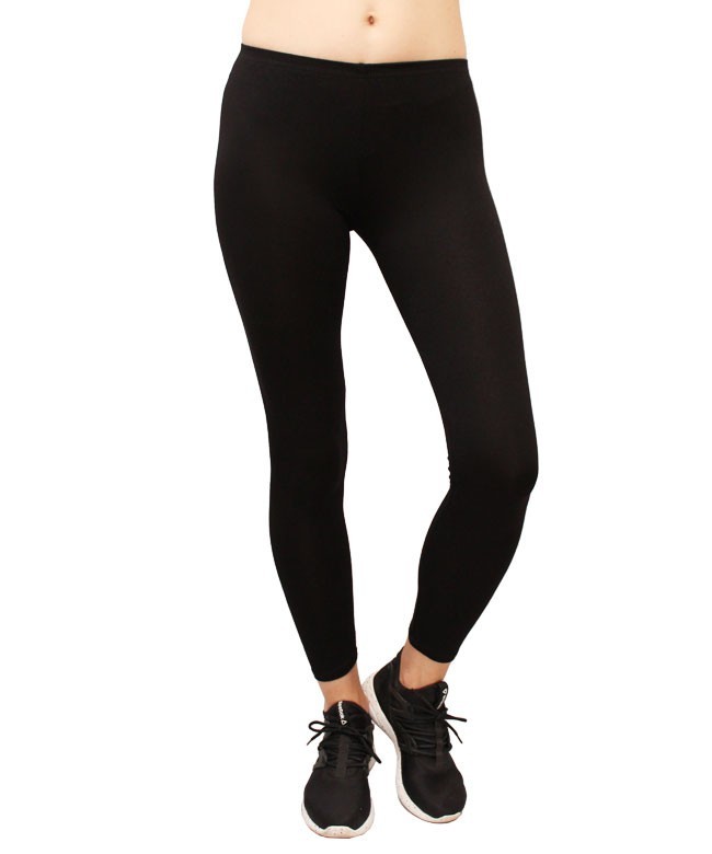 

Женские лосины хлопок CR-680159-BLK 44 черные