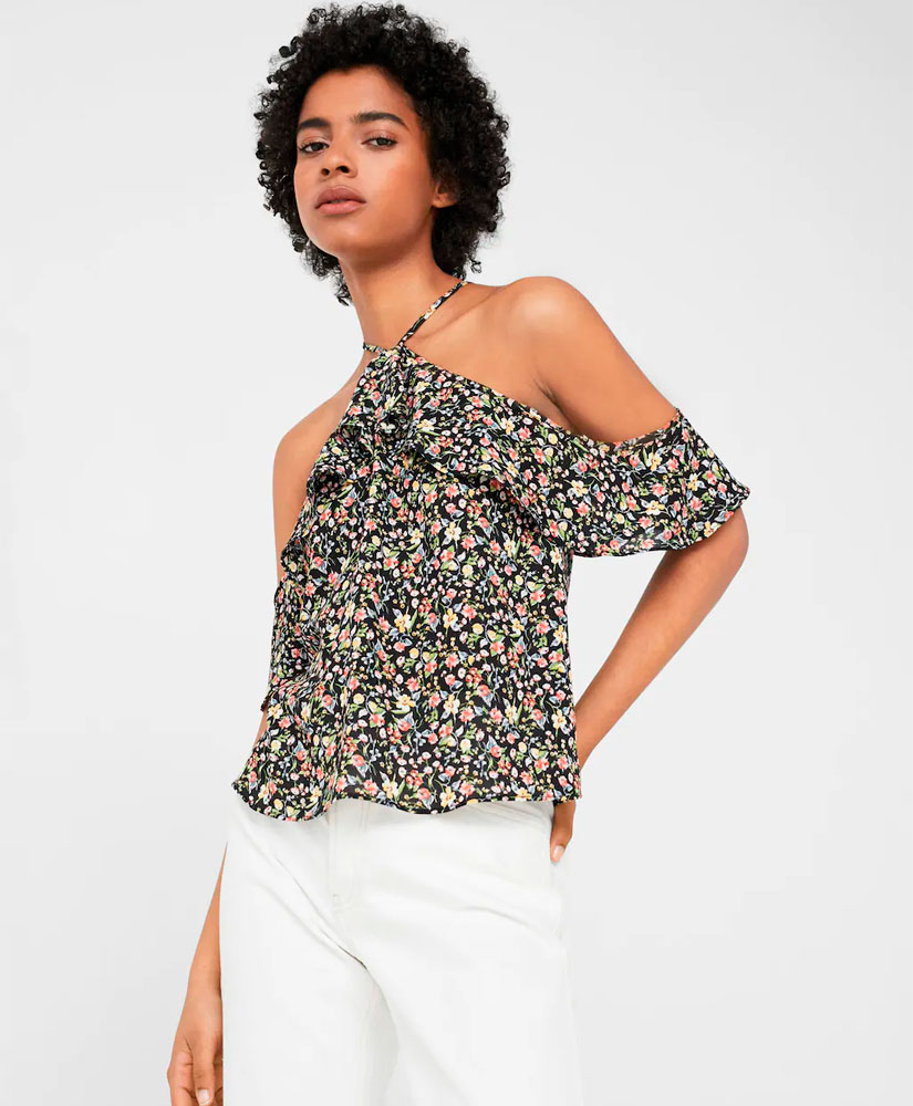 

Toп MANGO MNG81057608 M Різнокольоровий