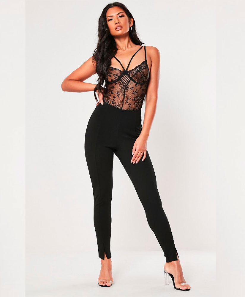 

Лосини Missguided 37404 36 Чорний