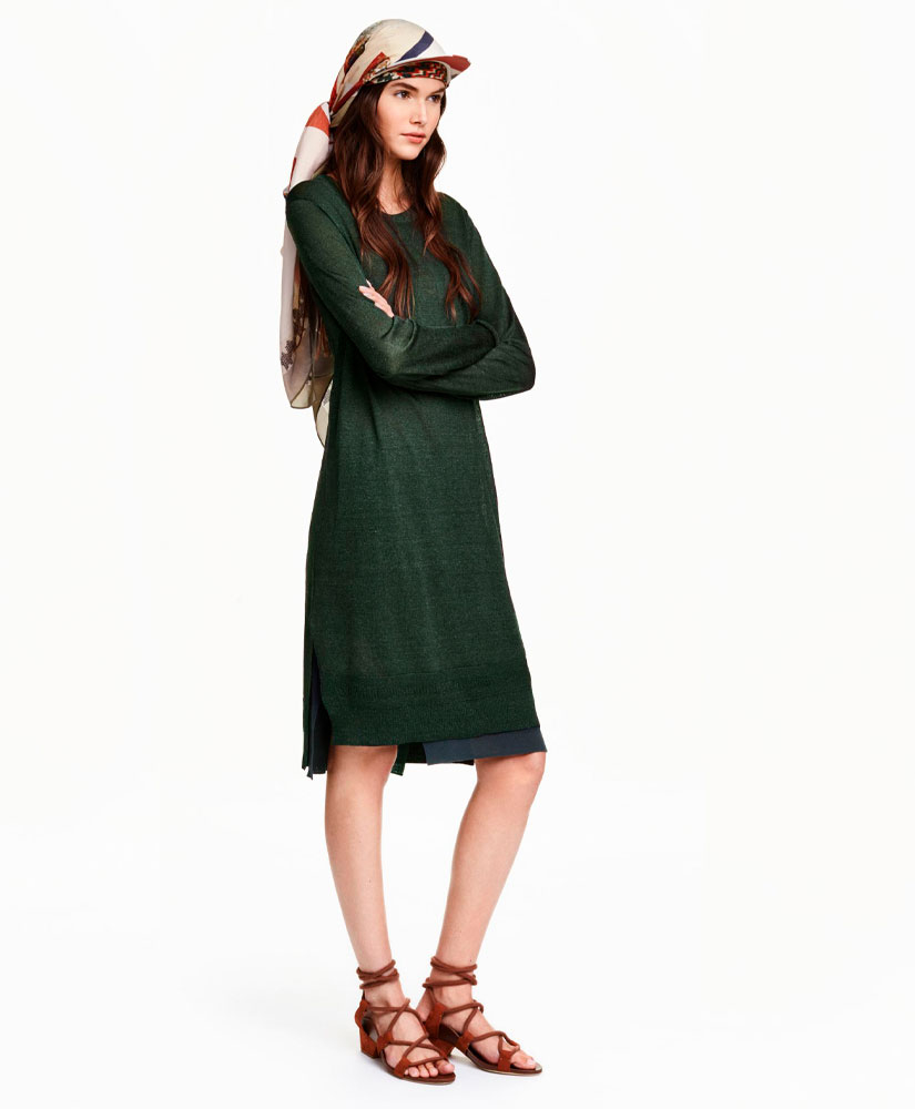 

Плаття H&M 16777 S Зелений
