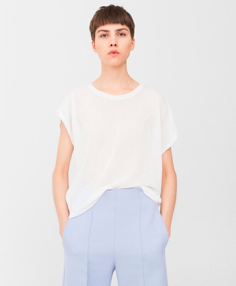 

Футболка MANGO MNG83005626 M Білий