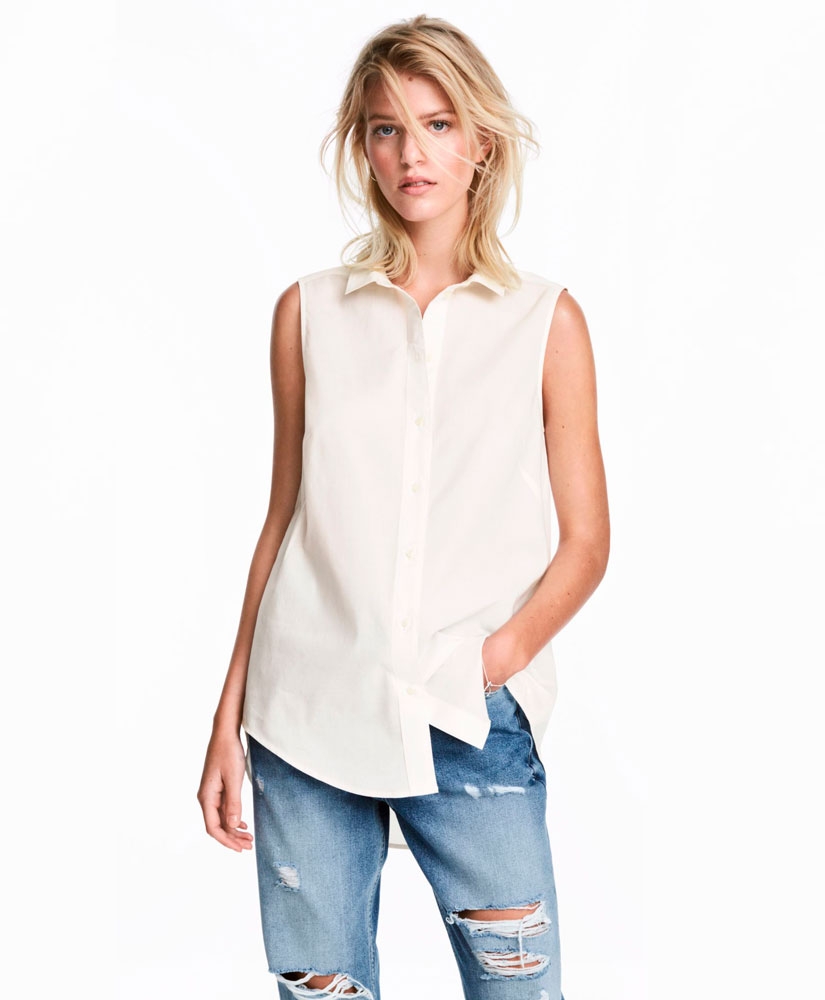 

Блуза H&M 24540  Молочний, Блуза H&M 24540 44 Молочний